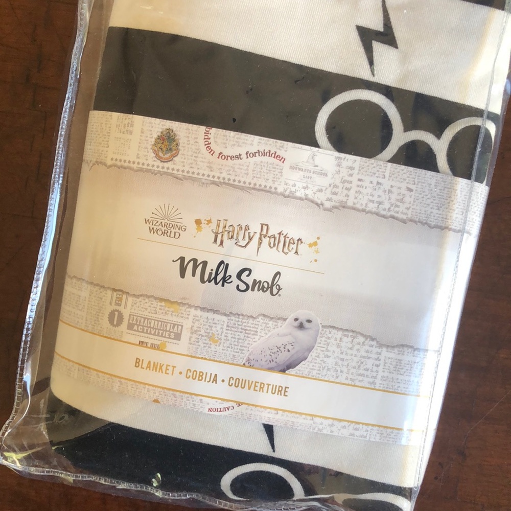 NEW Milk Snob Harry Potter Blanket